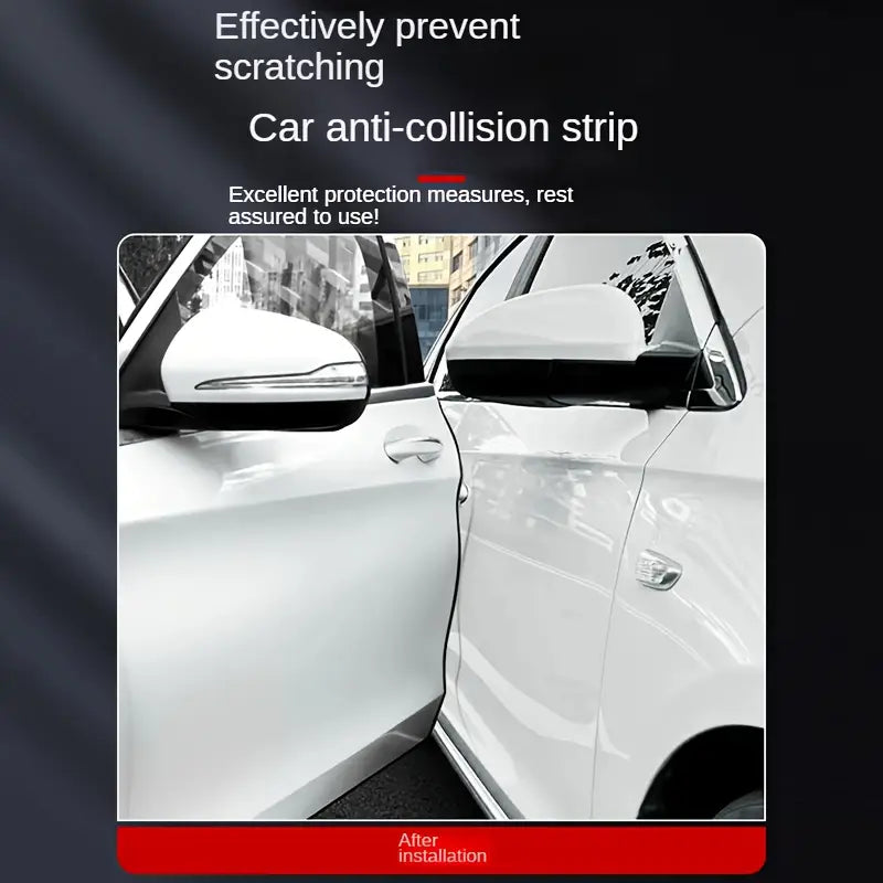 شريط حماية حافة الباب المصنوع من مادة PVC (5 أمتار/196 بوصة)