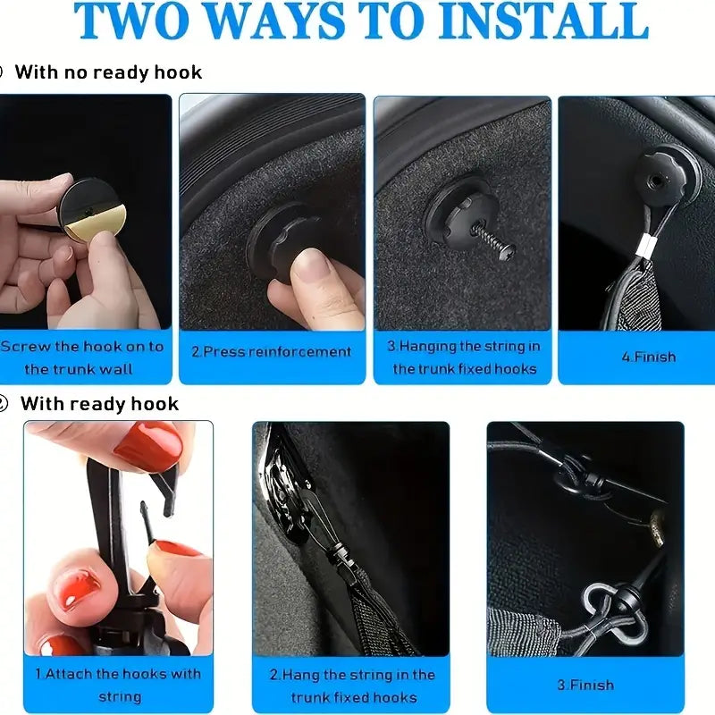 Car Trunk Storage Mesh Bag