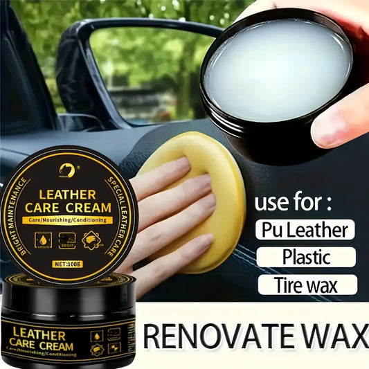 Car Interior Wax(For Leather and Plastic)