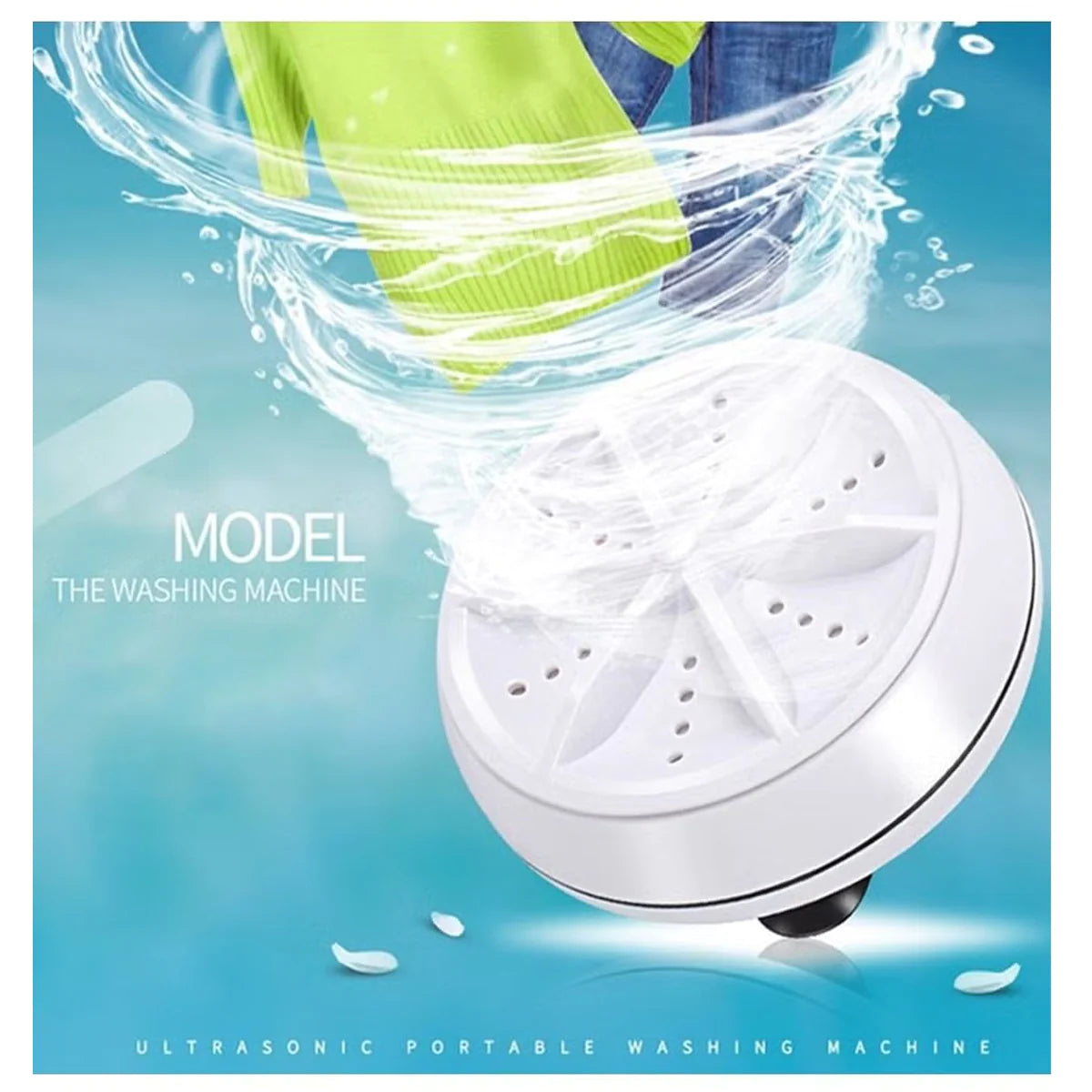 2 in 1 Mini Portable Washing Machine