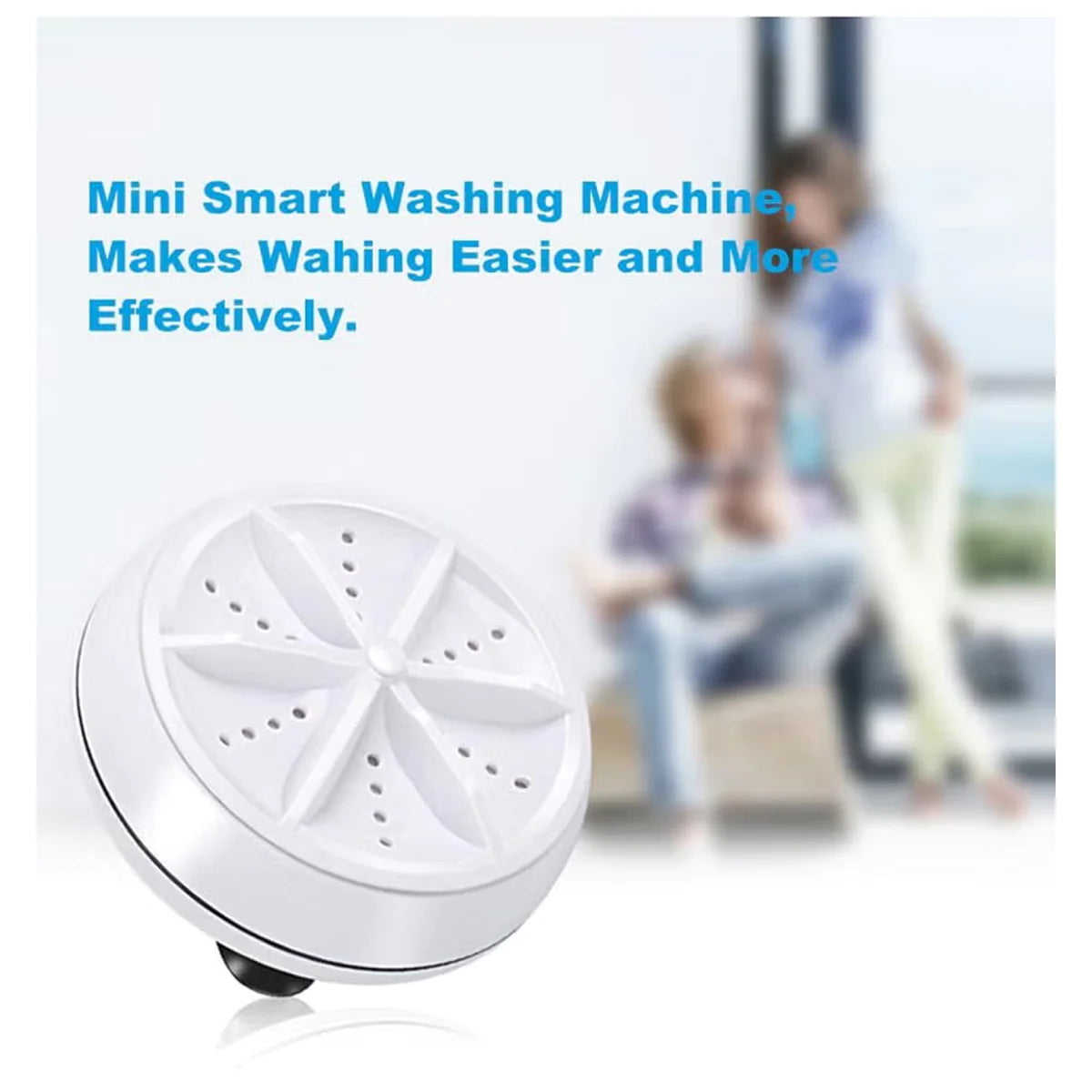 2 in 1 Mini Portable Washing Machine