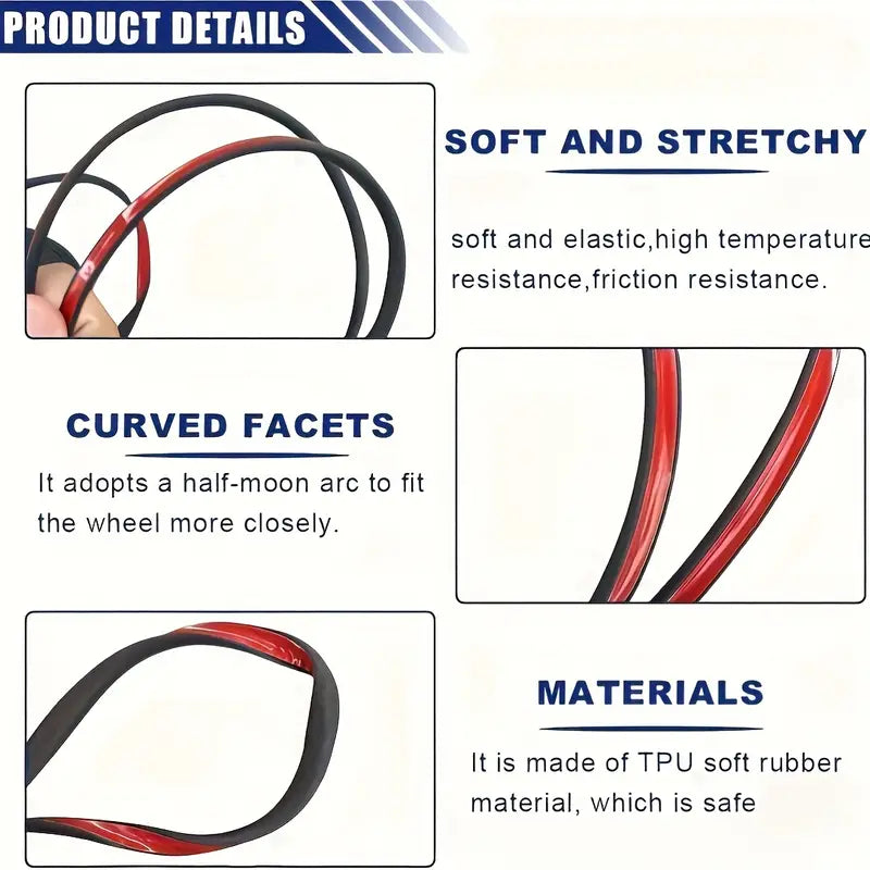 Car Wheel Rim Edge Protector(8 Metre)