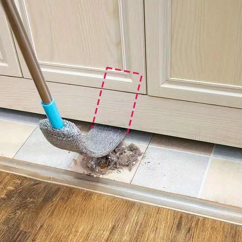 فرشاة تنظيف مع قضيب قابل للتمديد