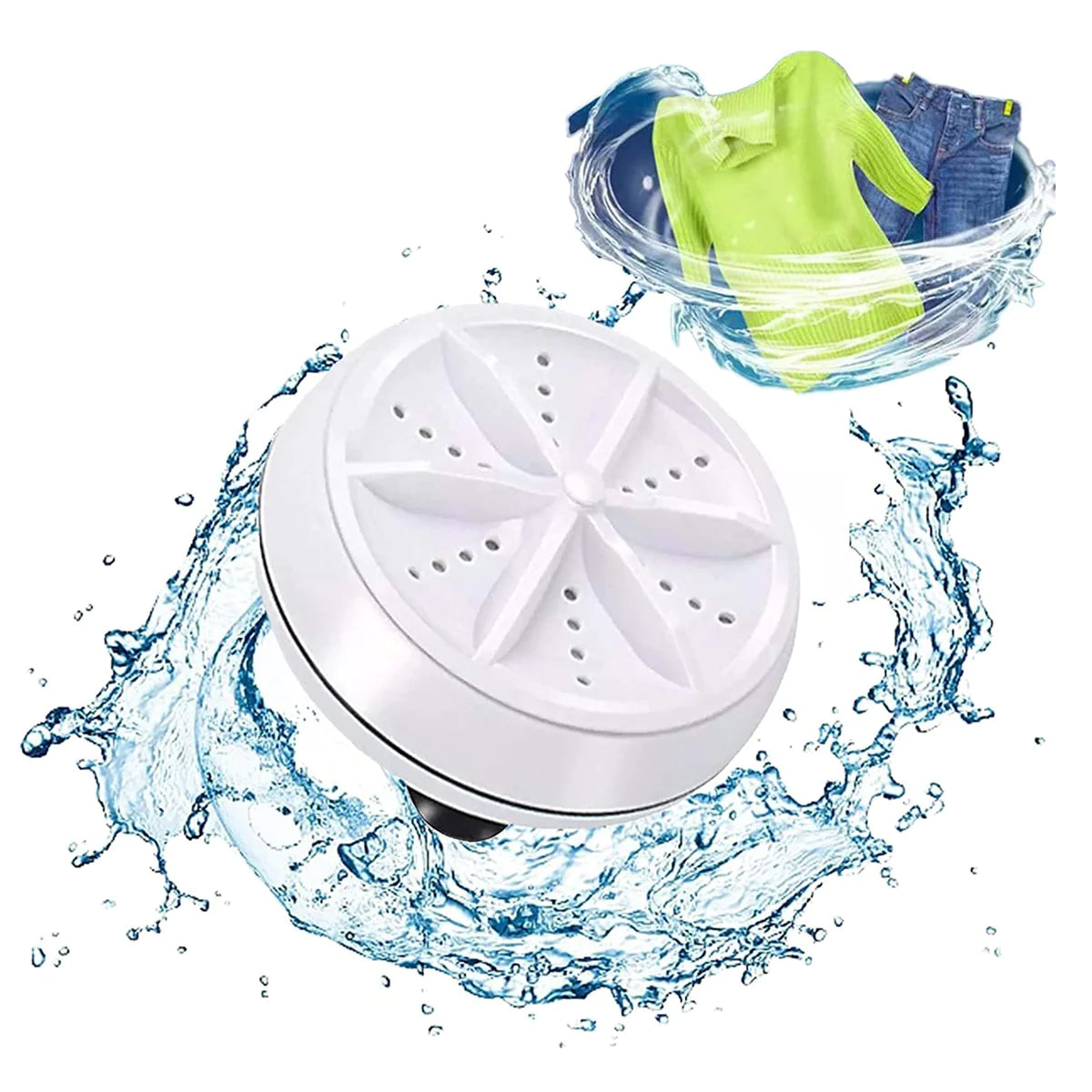 2 in 1 Mini Portable Washing Machine