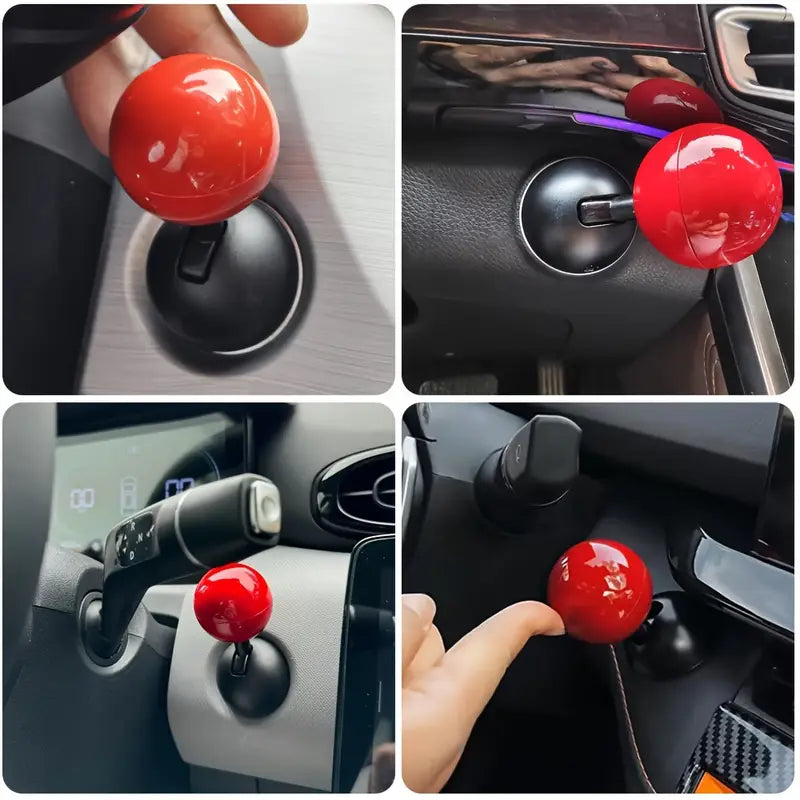 Car Engine Start Stop Button Cover