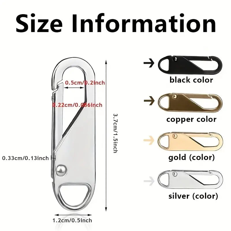 قطع غيار سحّابات (10 قطع)