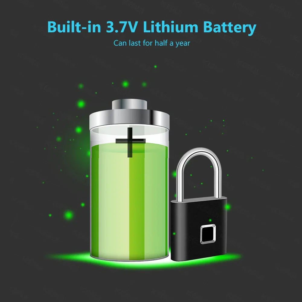 قفل بصمة الإصبع الذكي