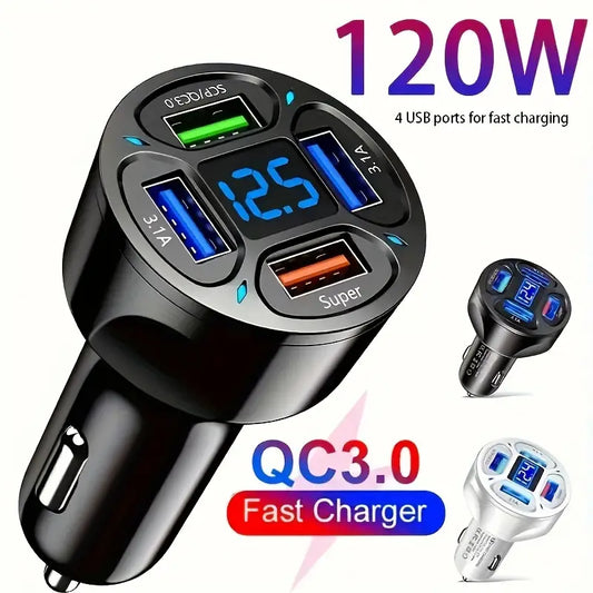120W Car Fast Charger