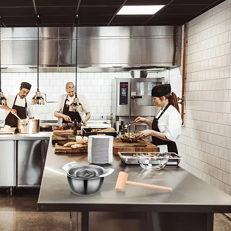 مجموعة إزالة بذور الرمان المصنوعة من الفولاذ المقاوم للصدأ