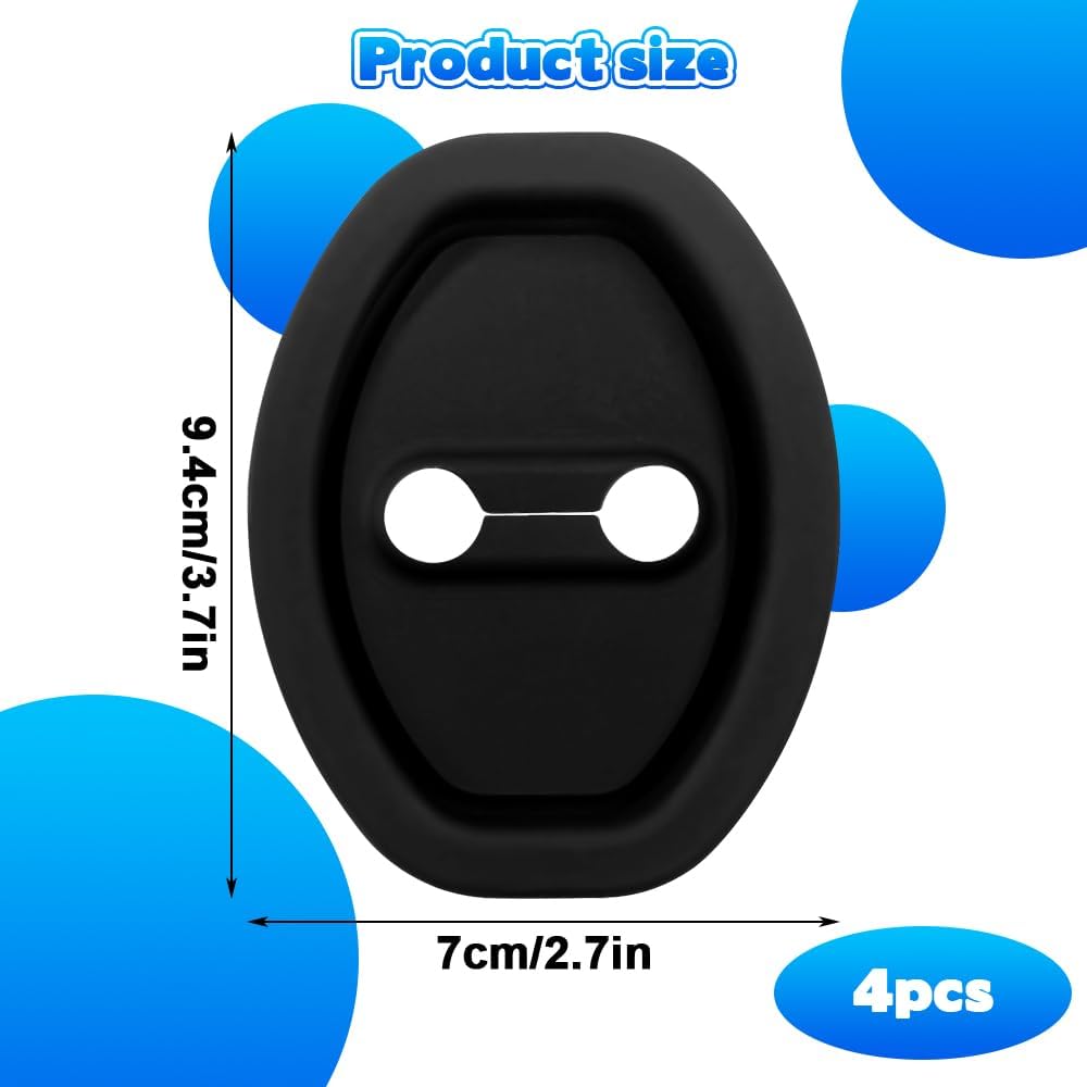 Silicone Car Door Lock Cover(4pcs)