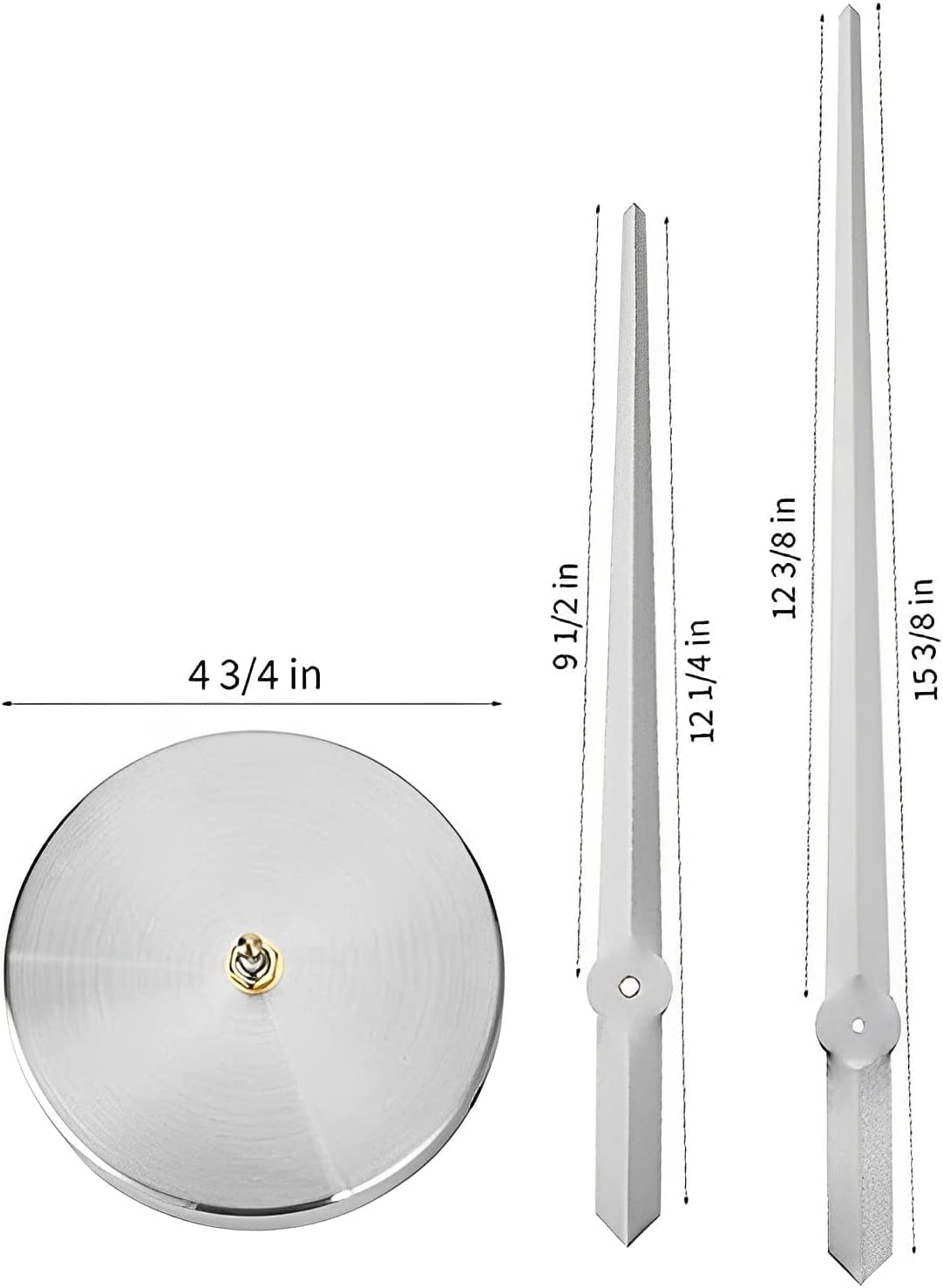 Modern 3D Removable Kitchen Wall Clock