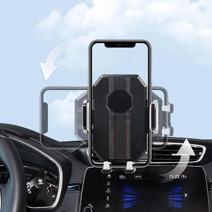 حامل هاتف للسيارة قابل للدوران 360 درجة وقابل للتعديل