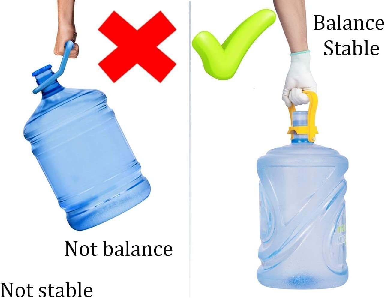 رافعة زجاجة المياه