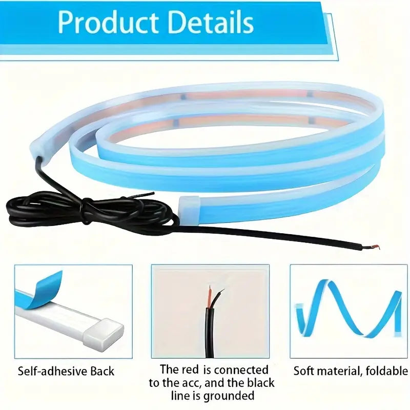 12V LED Hood Light Strip for Car(1.5m)