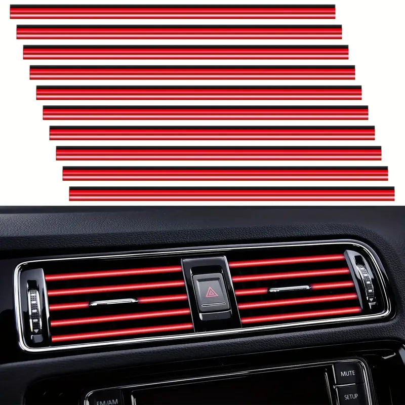 Car Air Conditioner Air Outlet Decorative Strips(20 pcs)