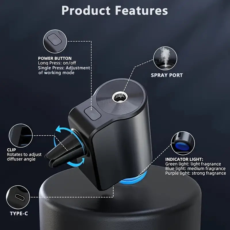 Rechargeable Car Air Diffuser