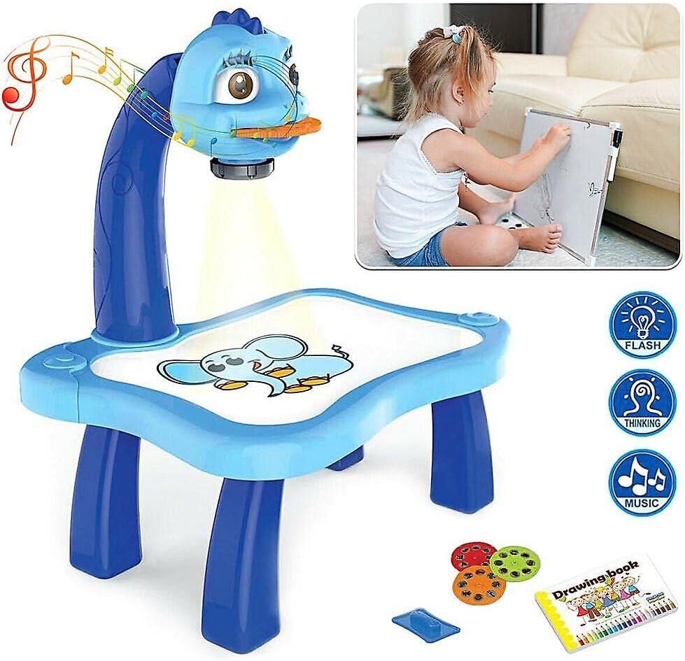 طاولة رسم مع جهاز عرض للأطفال