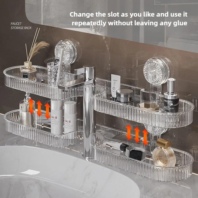 Suction Cup Faucet Shelf