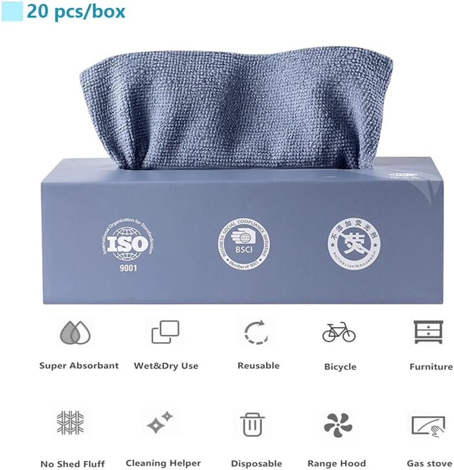 Reusable Disposable Cleaning Towels