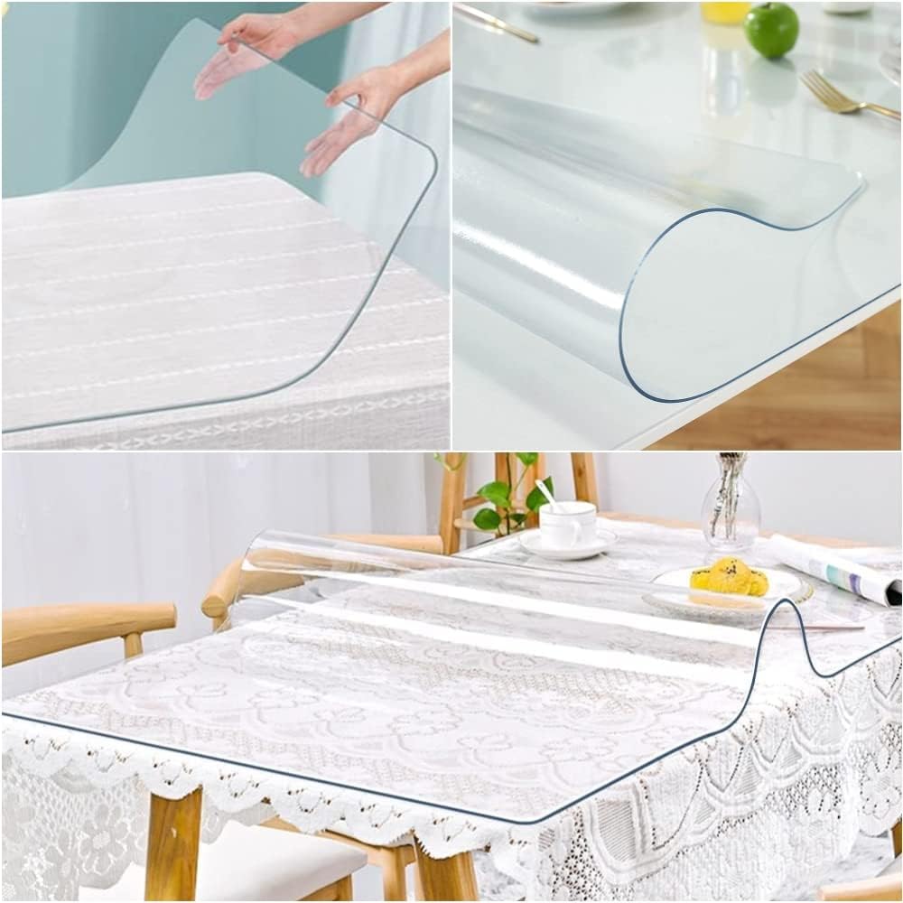 غطاء حماية طاولة مستطيل من مادة PVC