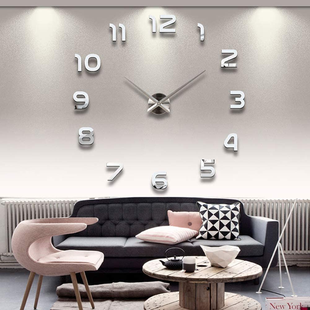 3D DIY Frameless Acrylic Wall Clock