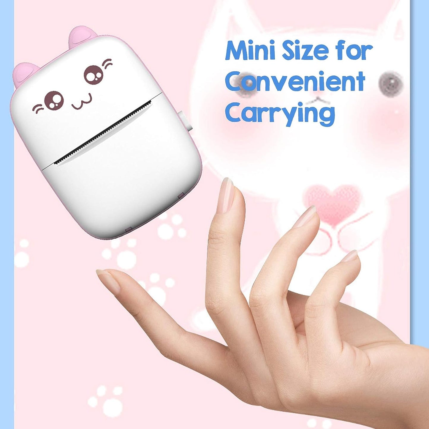 طابعة جيب صغيرة محمولة