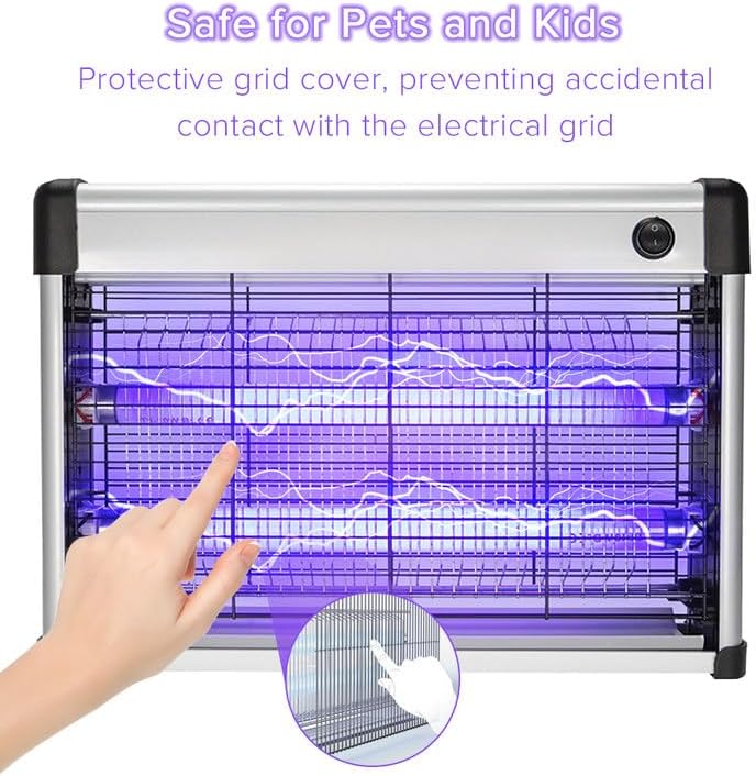 مصباح قاتل البعوض بالصدمات الكهربائية