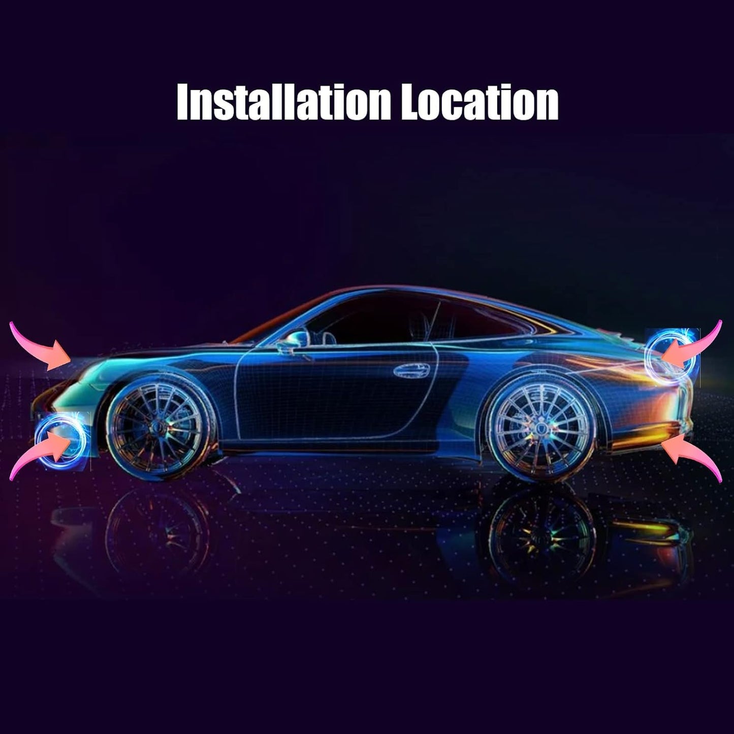 Car Bumper Protective Strip(4 pcs)