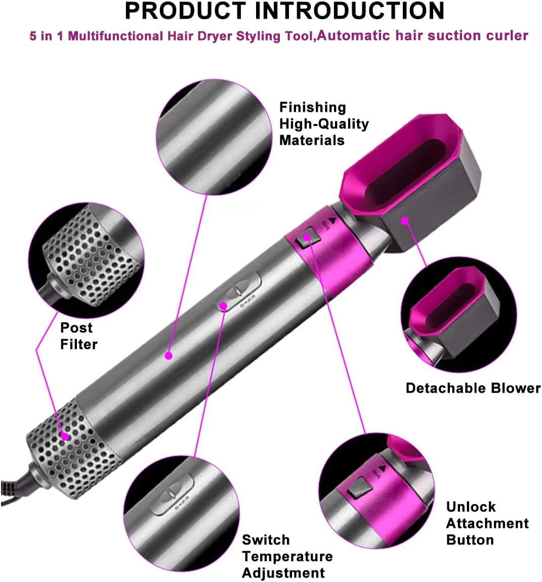 5 in 1 Professional Hair Styler