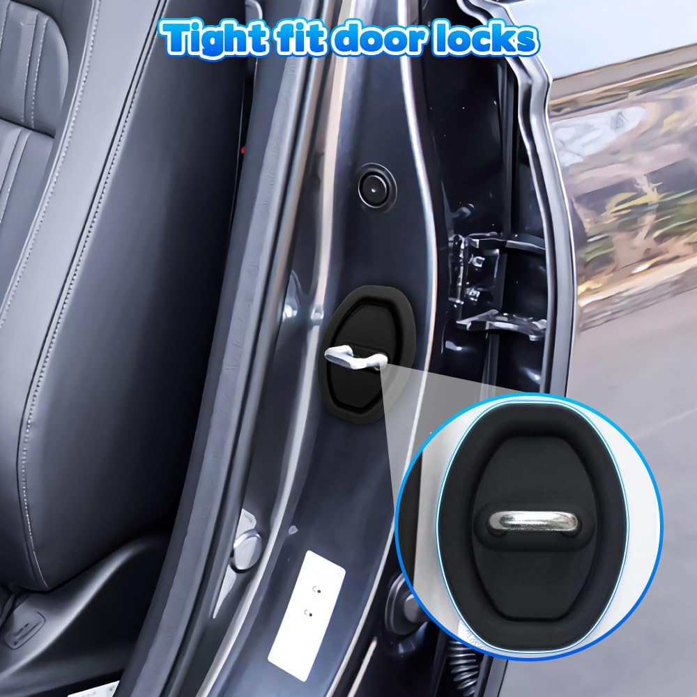 Silicone Car Door Lock Cover(4pcs)