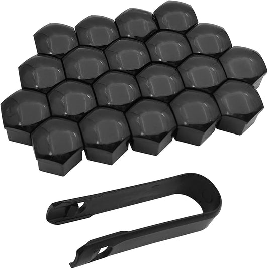 Universal 17mm Car Tire Nut Caps(20 pcs)