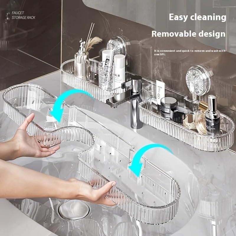 Suction Cup Faucet Shelf