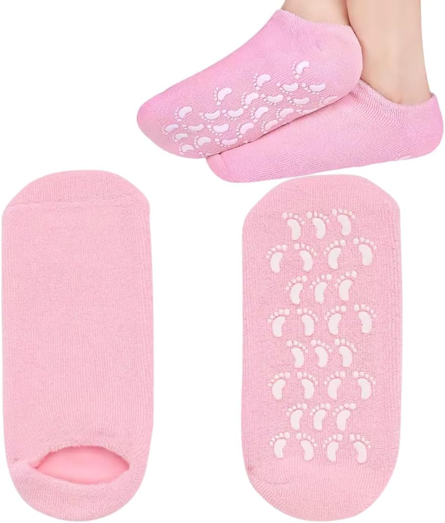 Silicon Moisturizer Gel Socks-3 Pairs
