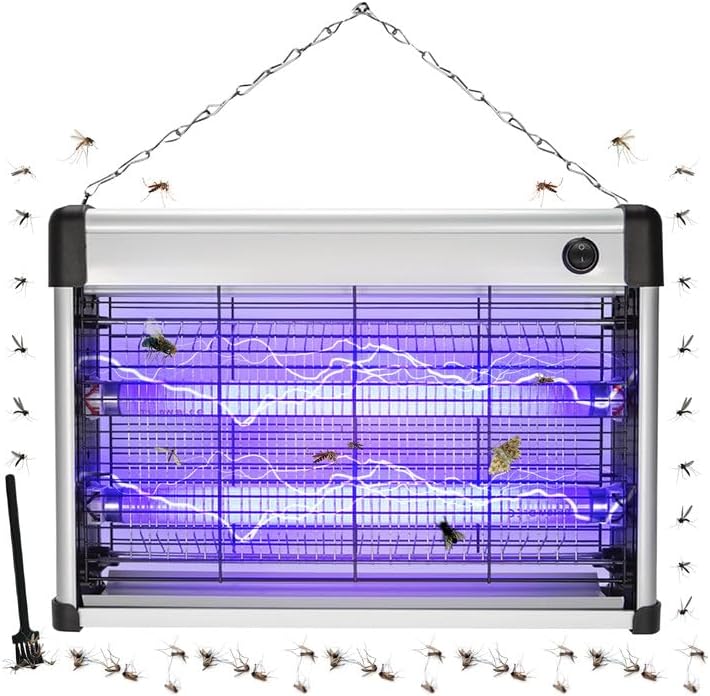 مصباح قاتل البعوض بالصدمات الكهربائية