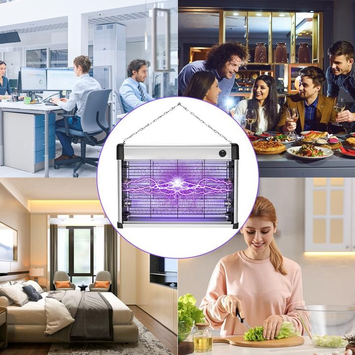 مصباح قاتل البعوض بالصدمات الكهربائية