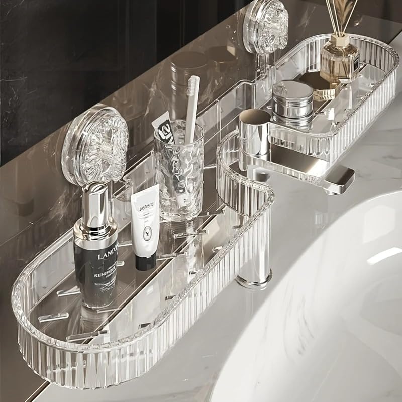 Suction Cup Faucet Shelf