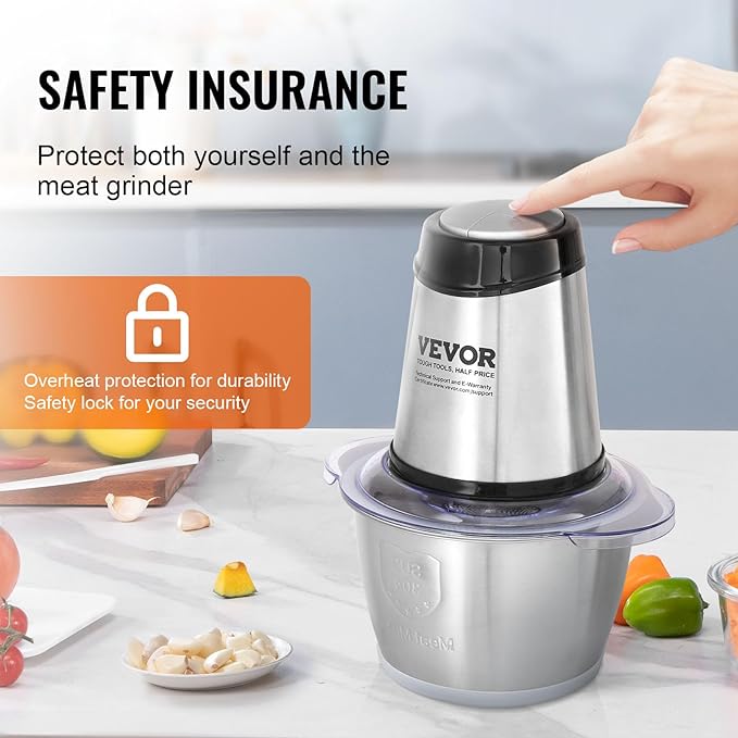 مفرمة طعام كهربائية متعددة الوظائف