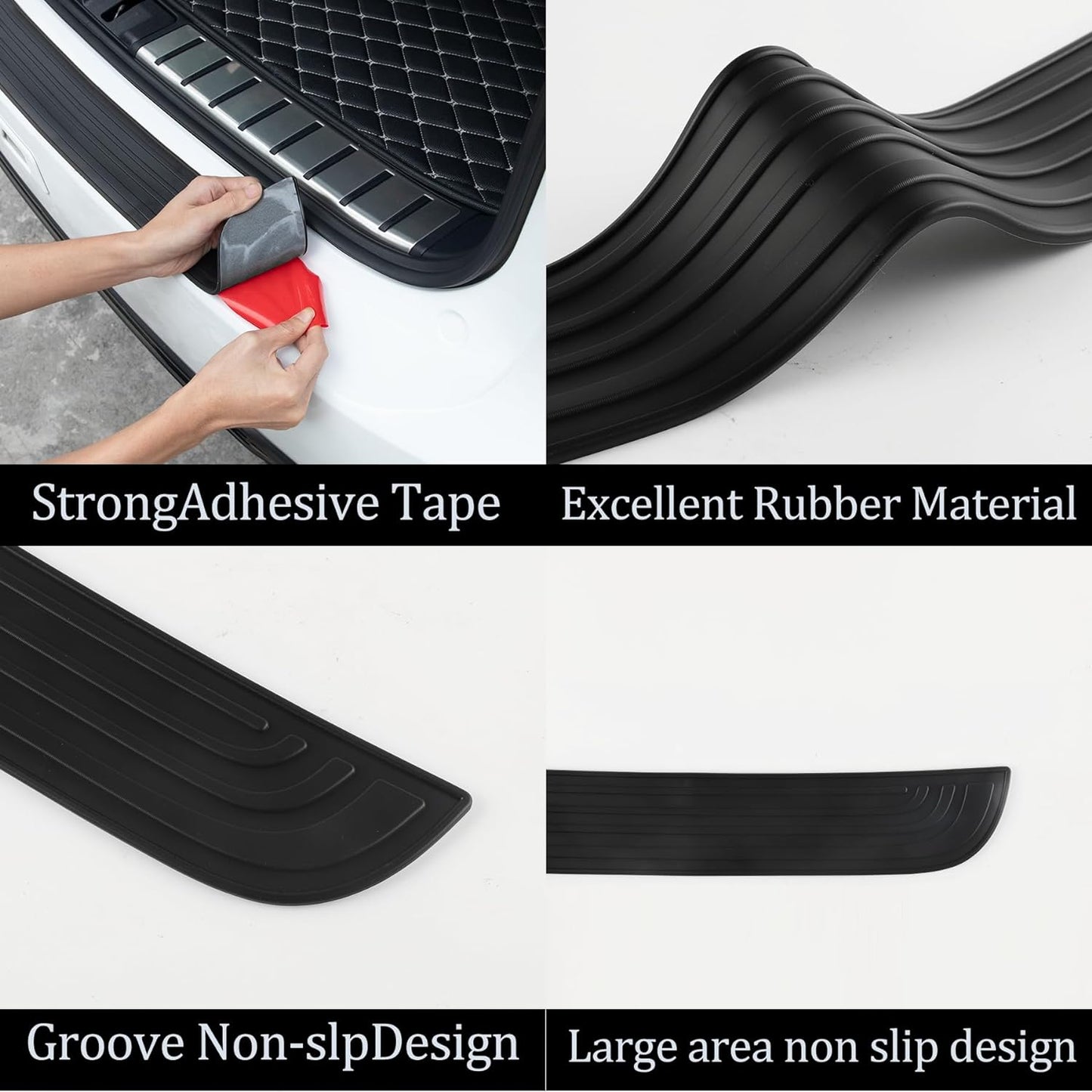 Car Rear Bumper Rubber Protector