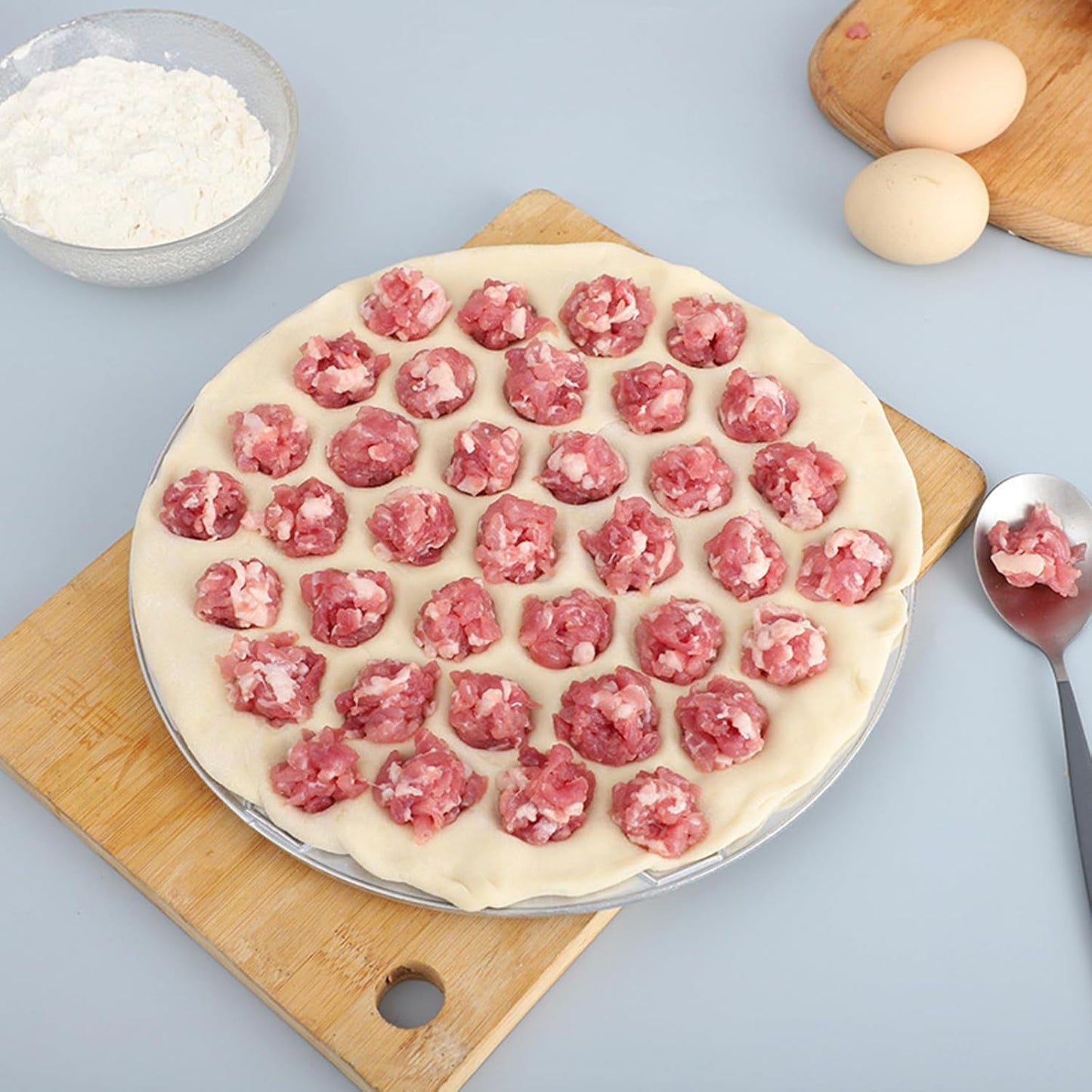 37 Holes Aluminum Dumpling Maker