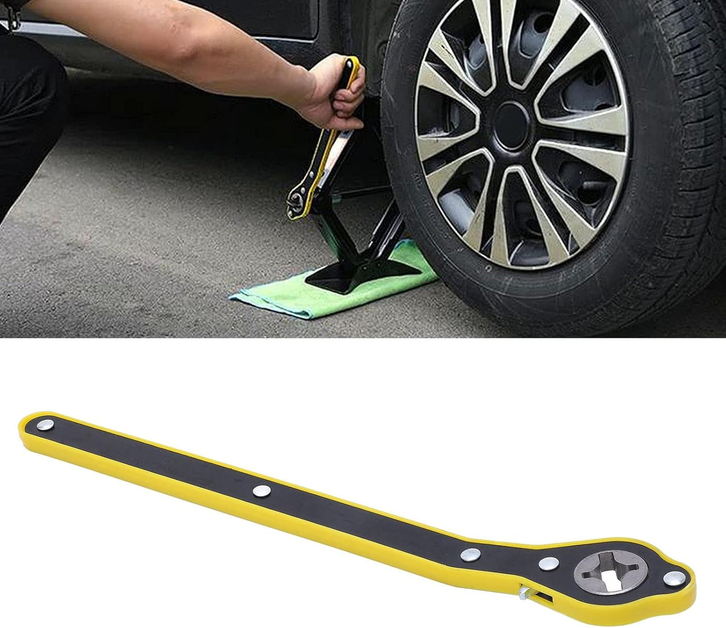 Car Jack Ratchet Wrench