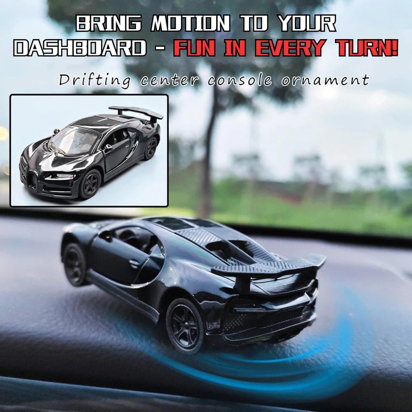 Car Model Drifting Dashboard Ornament