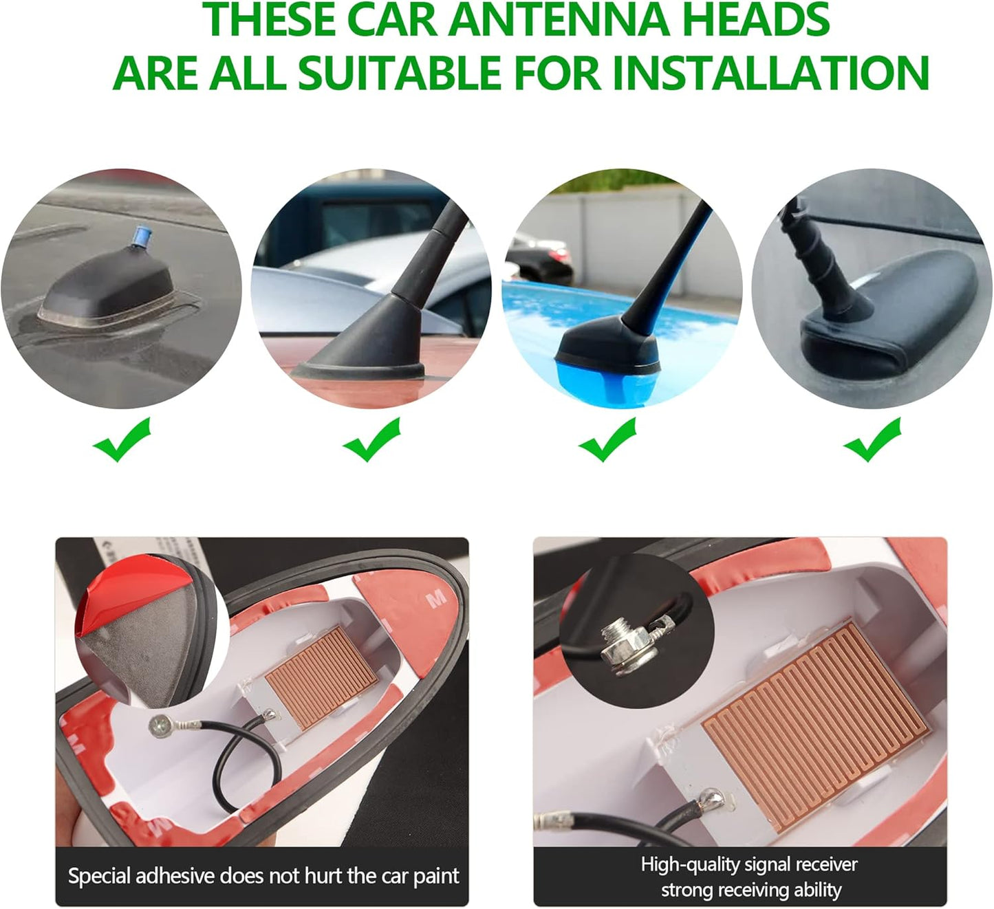 هوائي زعانف القرش العالمي للسيارة