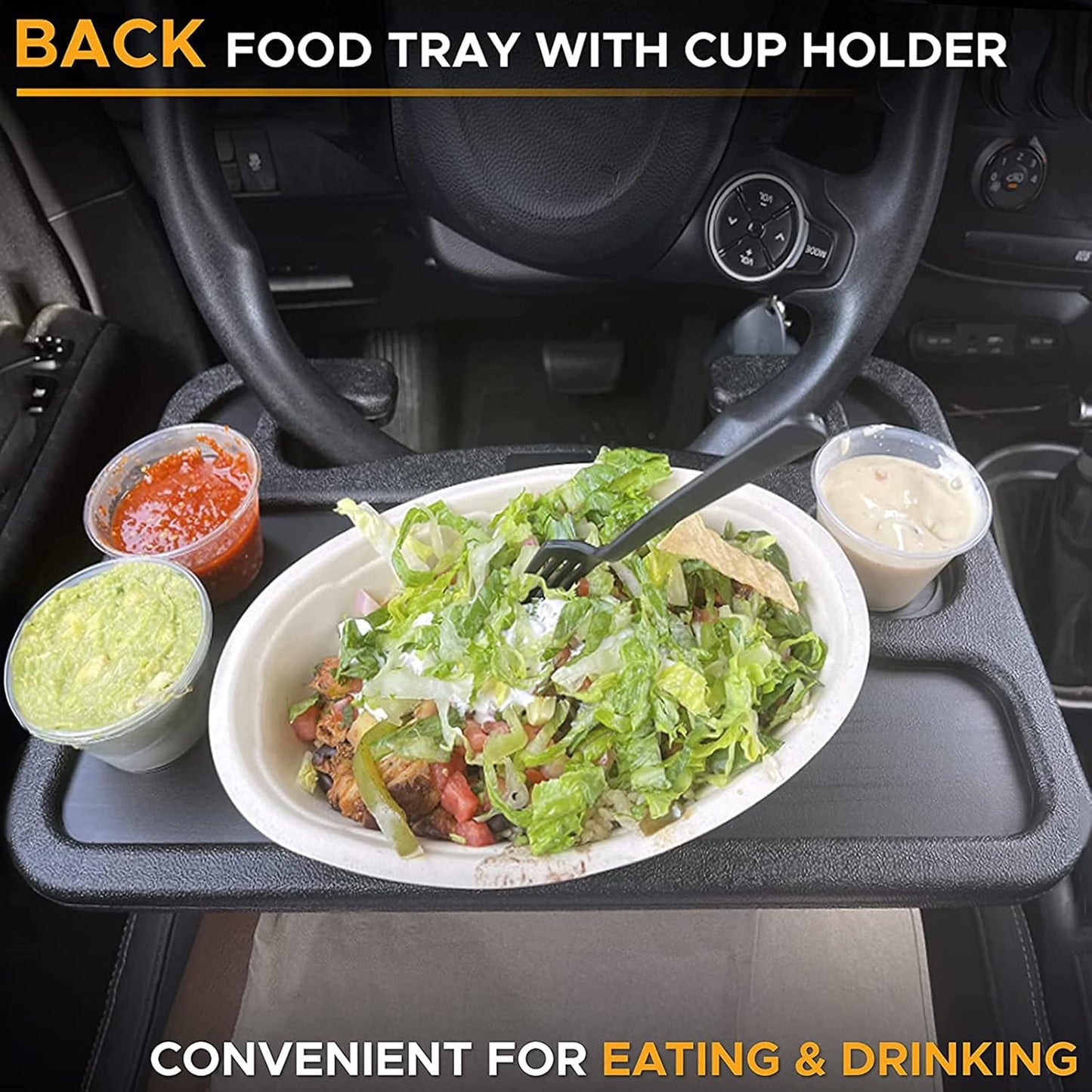 Car Steering Wheel Desk Tray