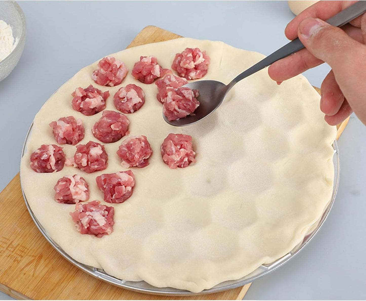 37 Holes Aluminum Dumpling Maker