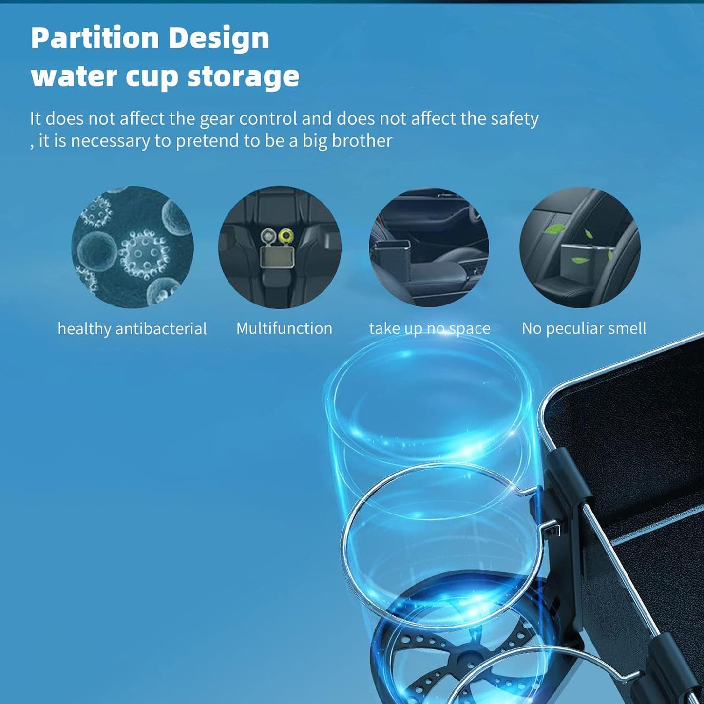 Car Armrest Storage Box