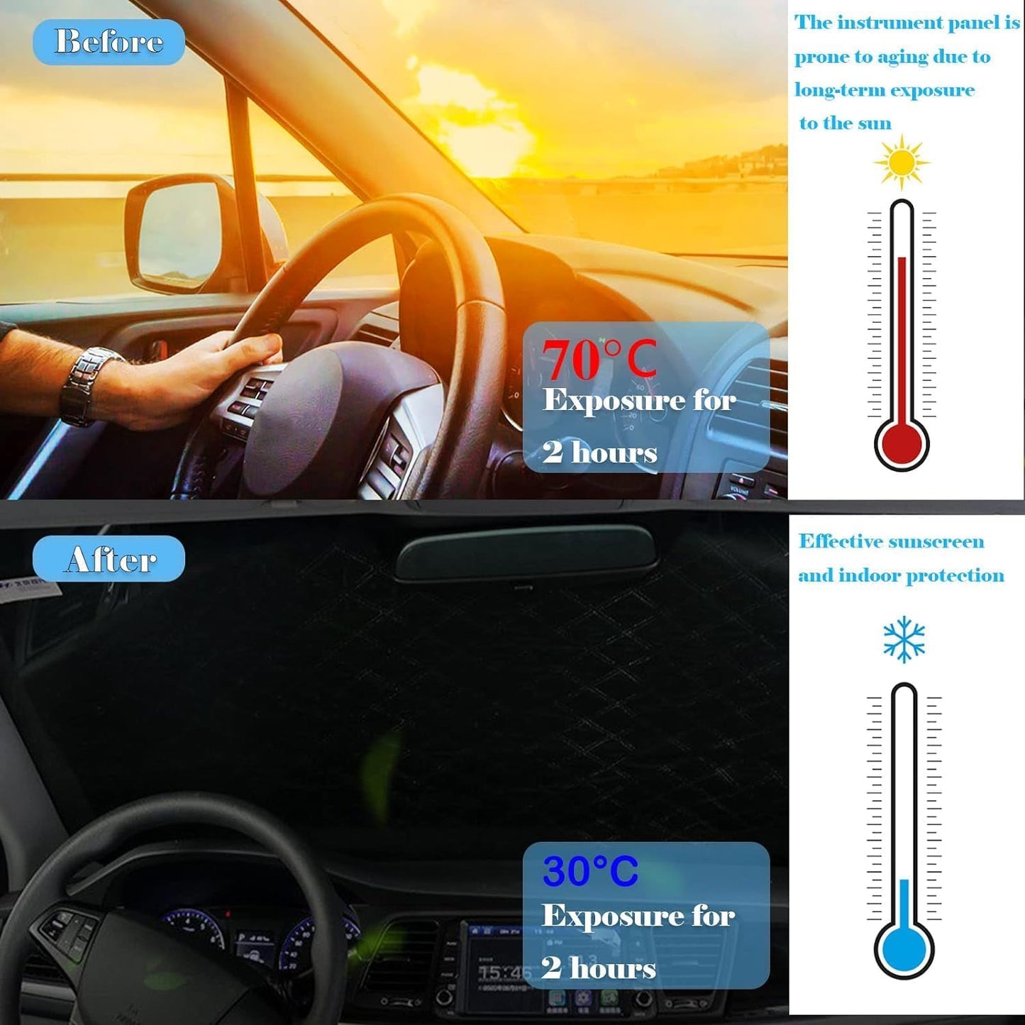 Magnetic Car Windshield Cover