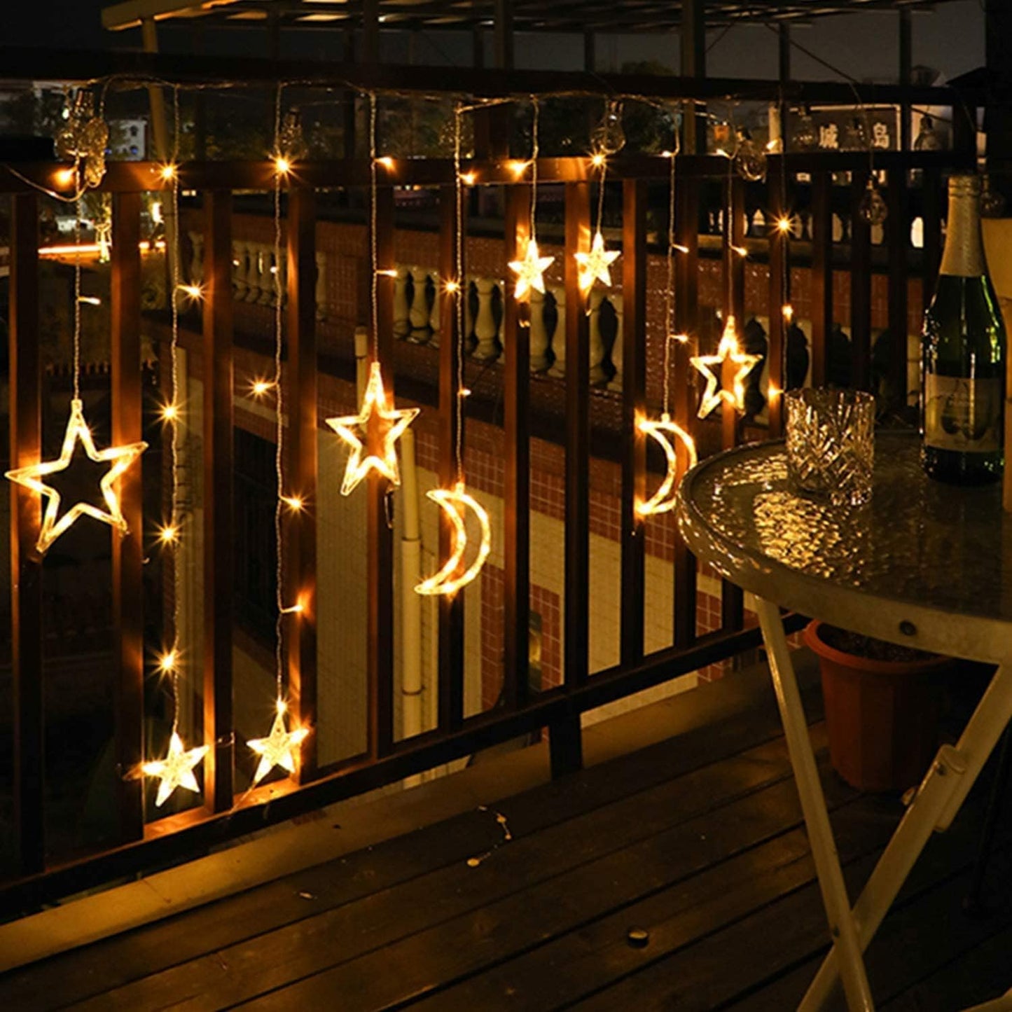 LED Ramadan Lights Moons and Stars