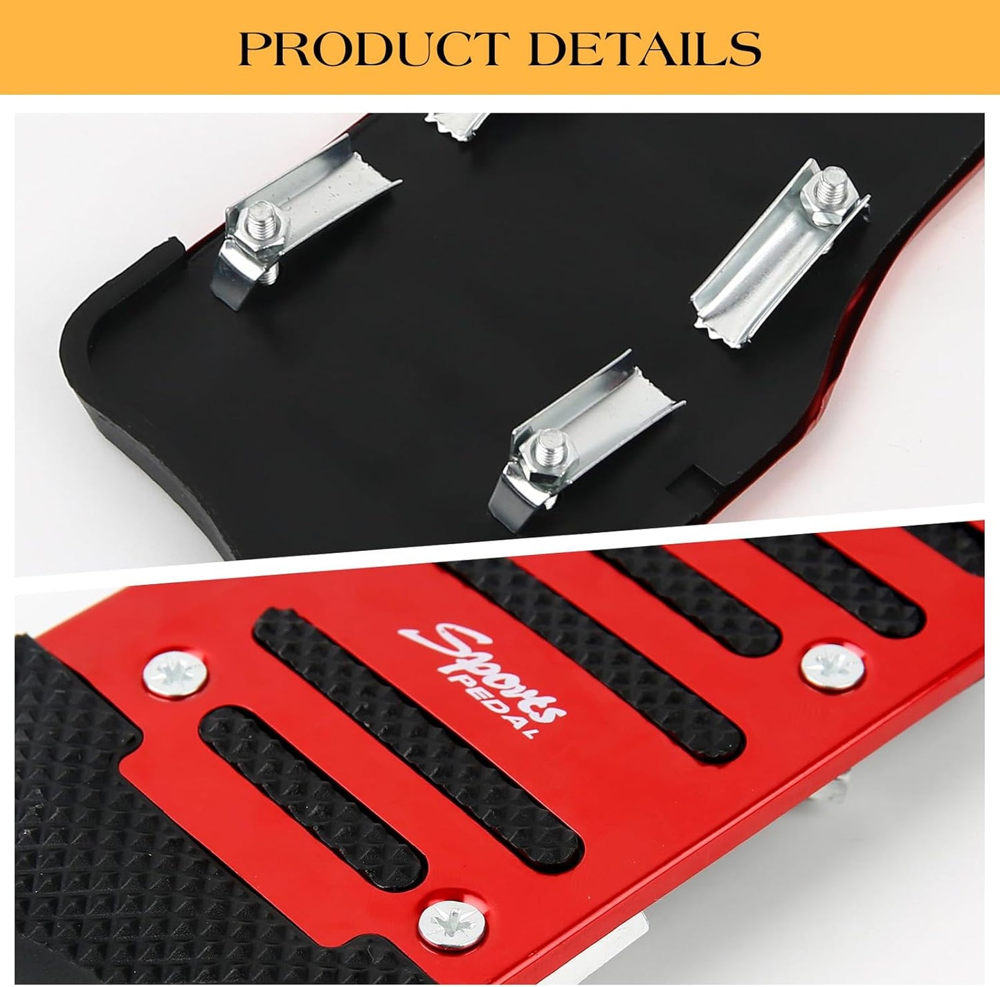 Non-Slip Car Pedal Pads Set(2 pcs)