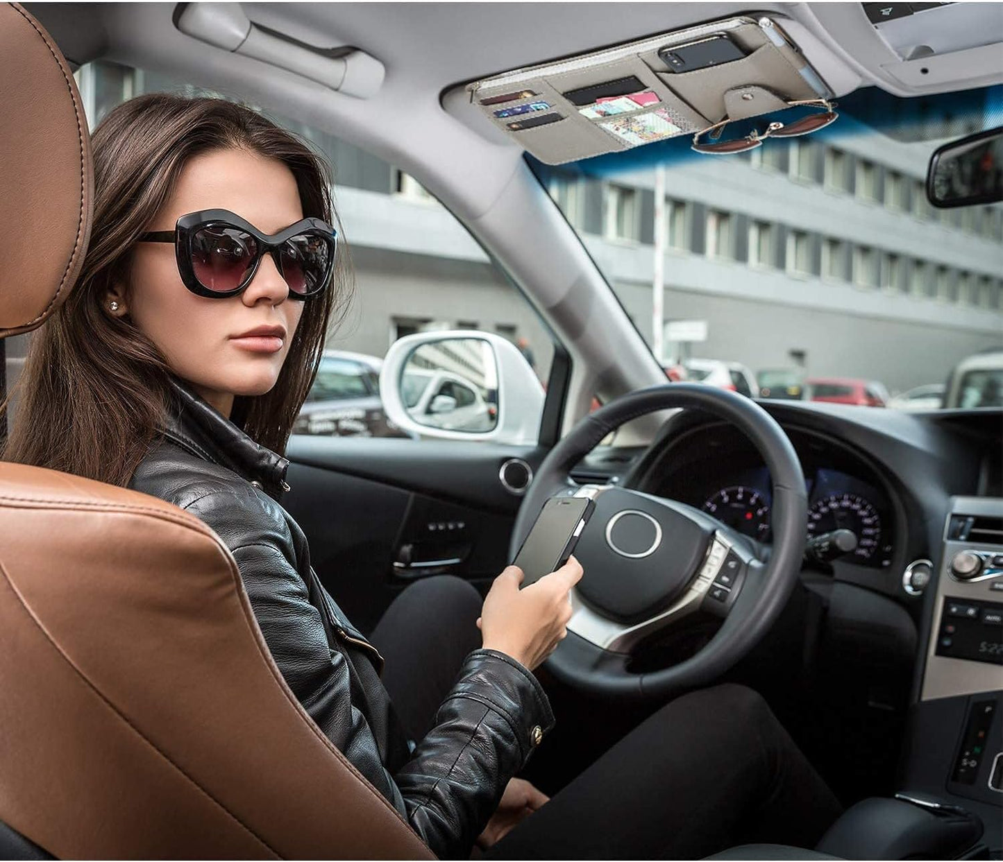 Car Accessories and Sun Glasses Organizer