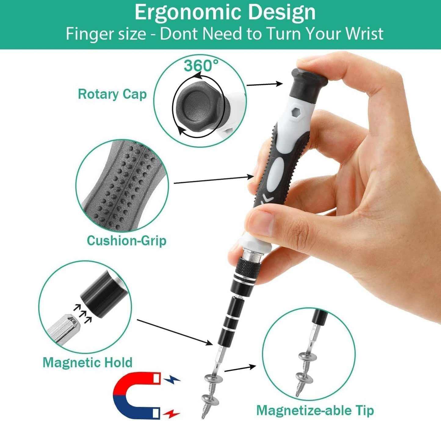 115-in-1 Precision Screwdriver Set